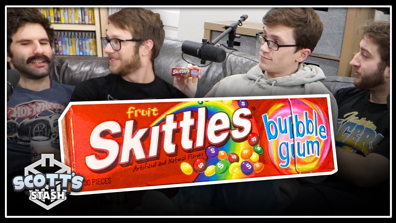 Skittles Gum with Sam, Dom and Justin